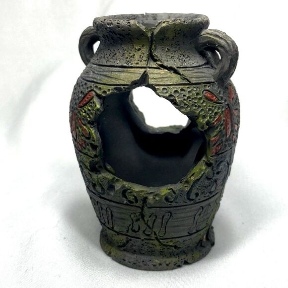 Top Fin Pottery Small 3"T x 2.5" W x 2"L Aquarium Decoration - Picture 2 of 5